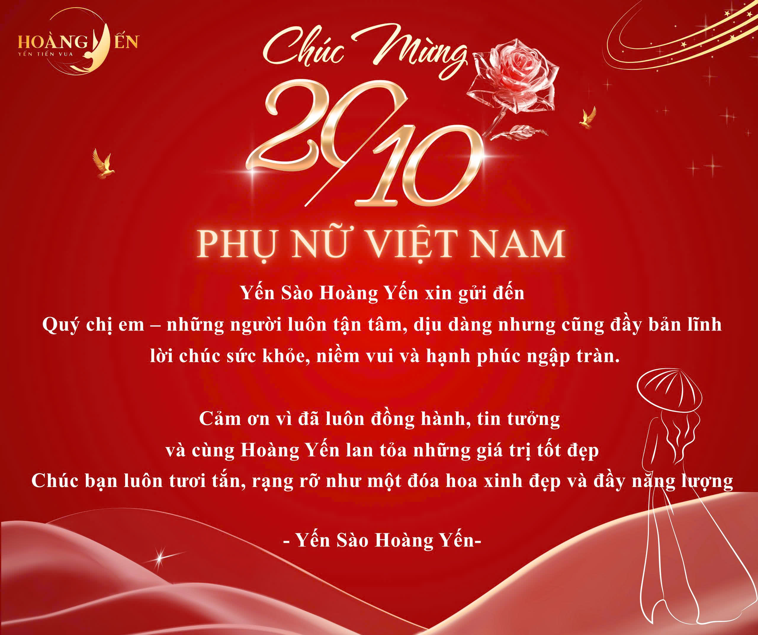 Chúc mừng Ngày Phụ nữ Việt Nam 20/10