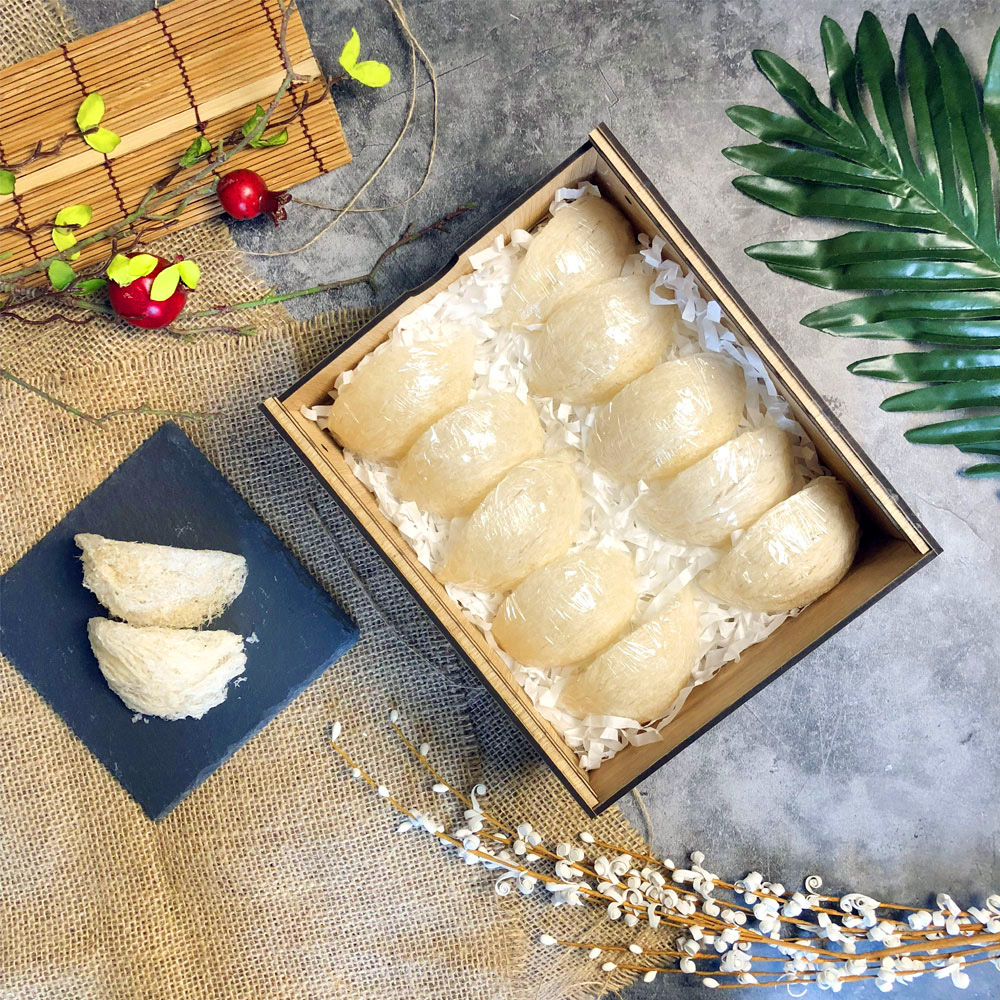 Bảo quản tổ yến đã làm sạch