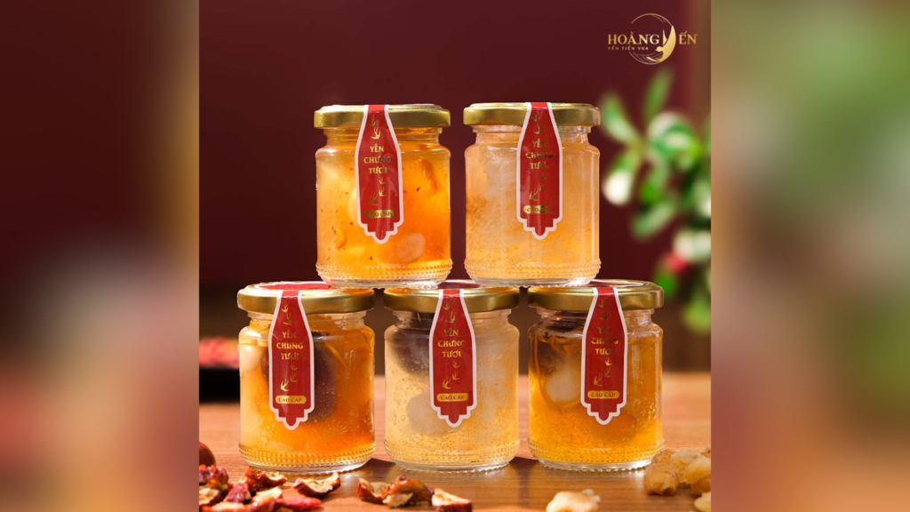 Yến chưng tươi đường phèn 