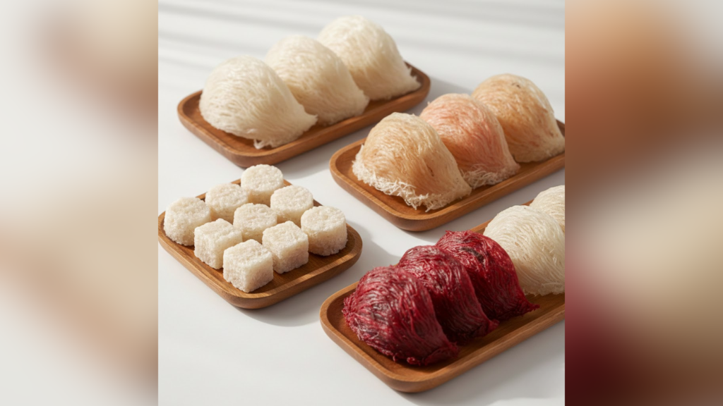 Các dòng yến tinh chế