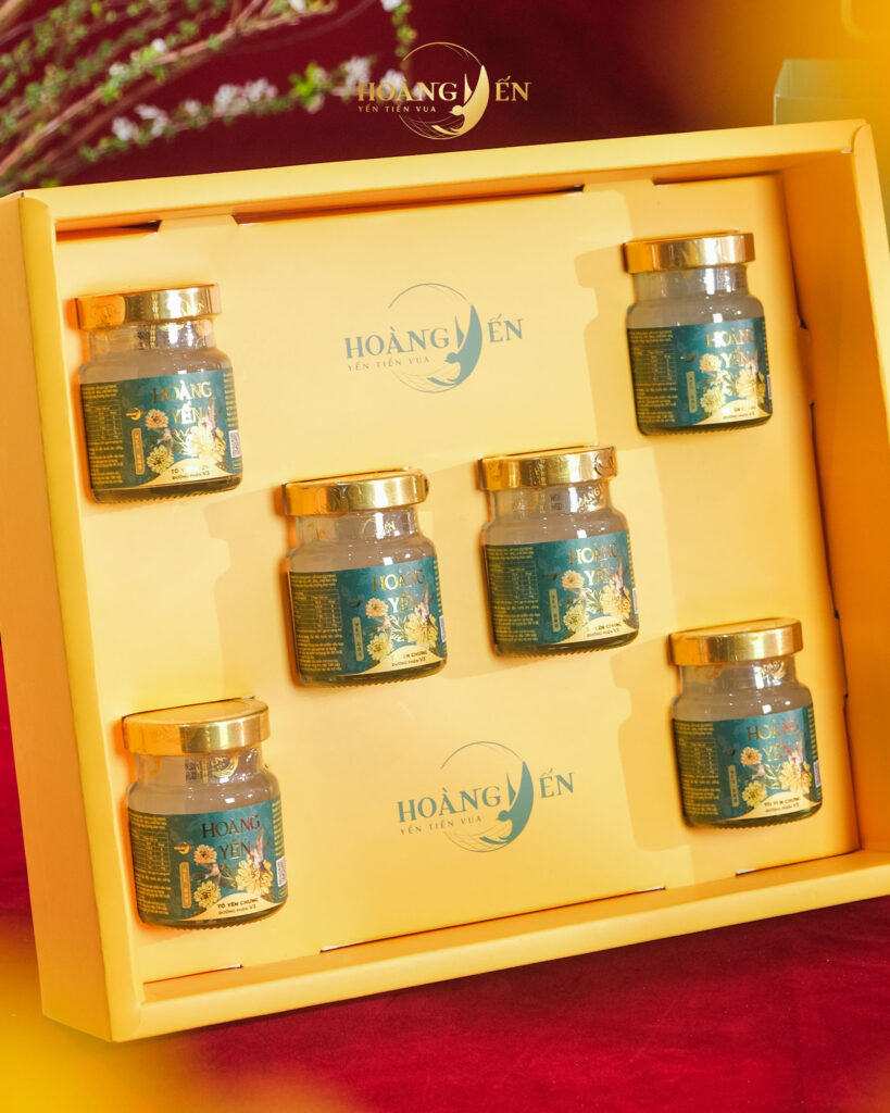 Hộp quà yến sào cao cấp tốt cho sức khoẻ
