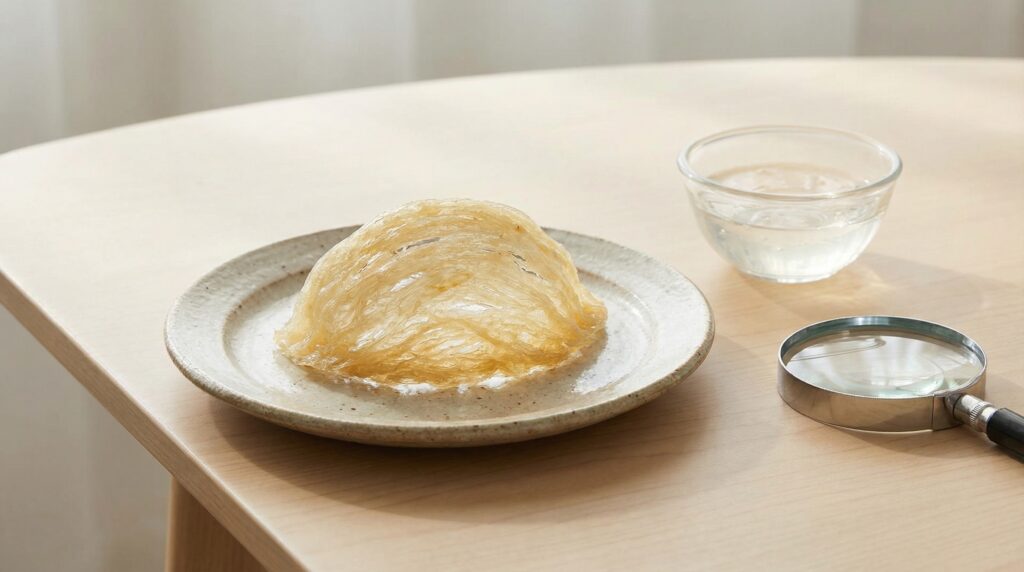 Tổ yến tinh chế đạt chuẩn chất lượng