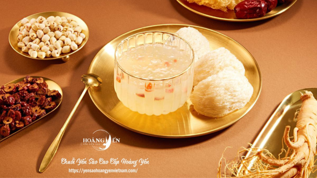 Yến sào cho người mới ốm dậy
