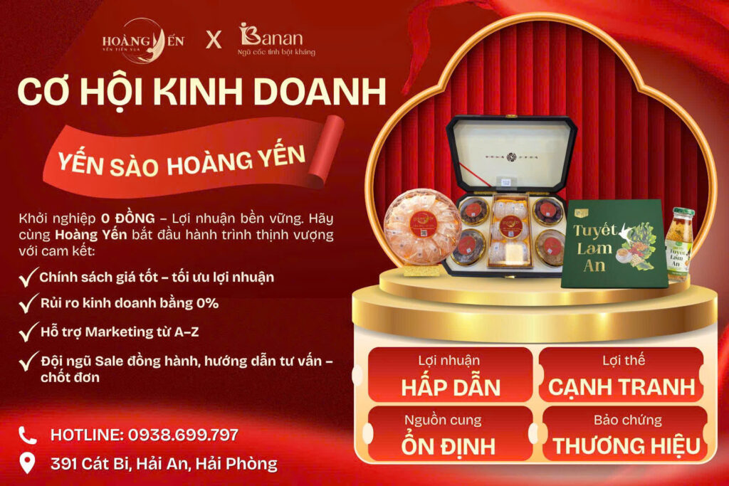 Hỗ trợ bán yến sào online