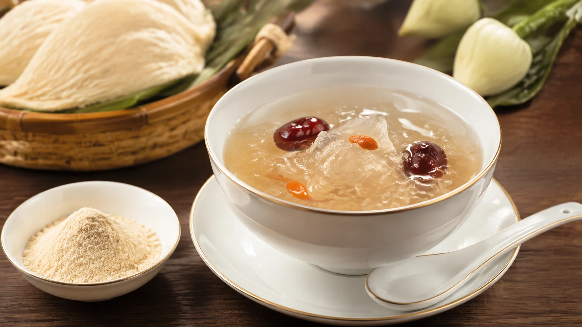 Súp yến và bột yến sào trong công thức thực phẩm