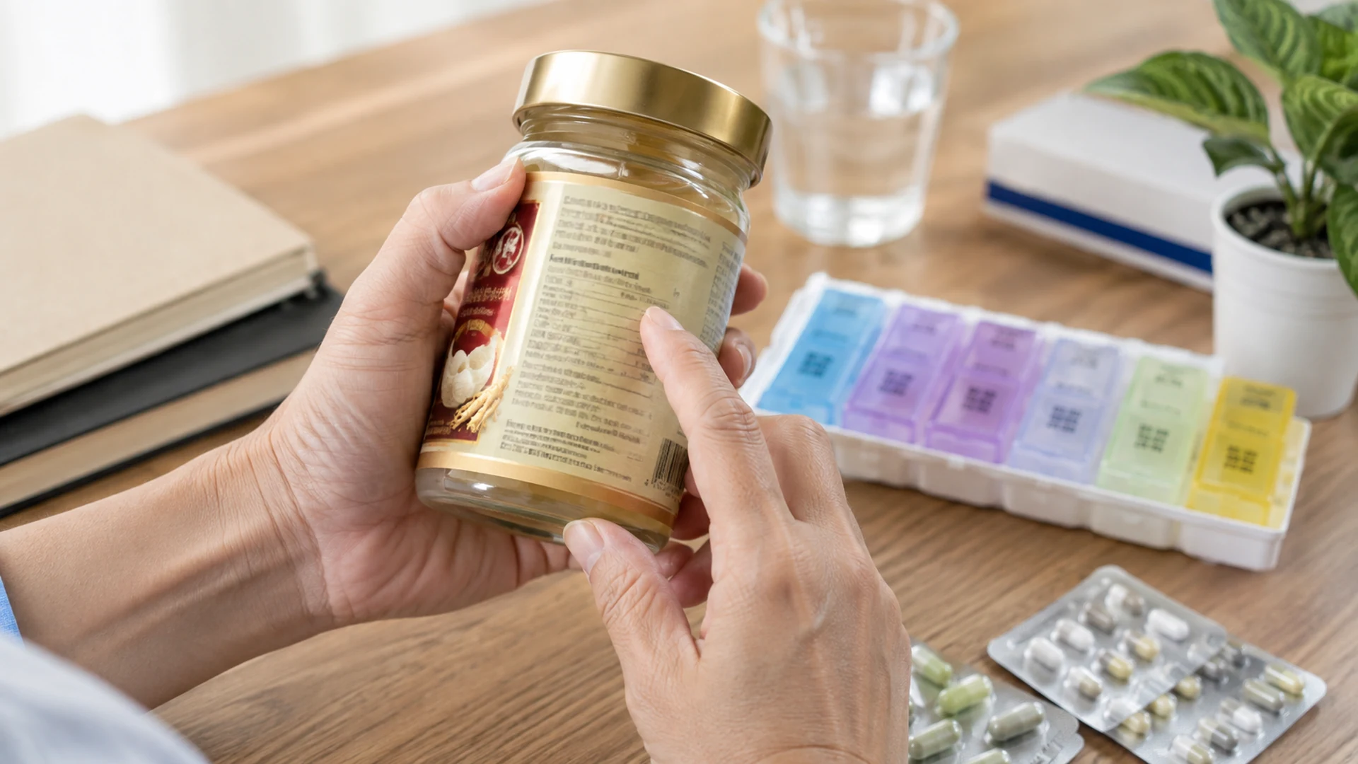 Đọc nhãn yến chưng nhân sâm trước khi sử dụng