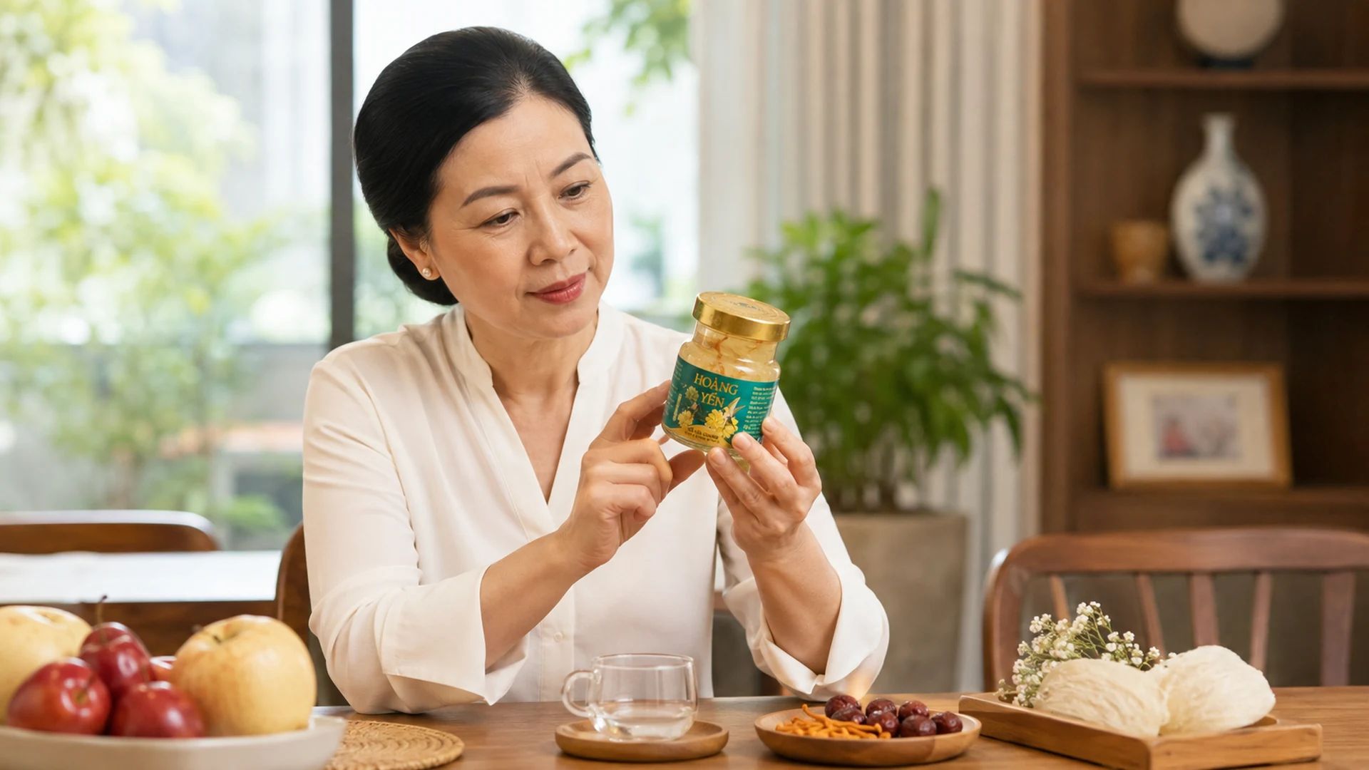 Đọc nhãn yến chưng đông trùng hạ thảo trước khi sử dụng