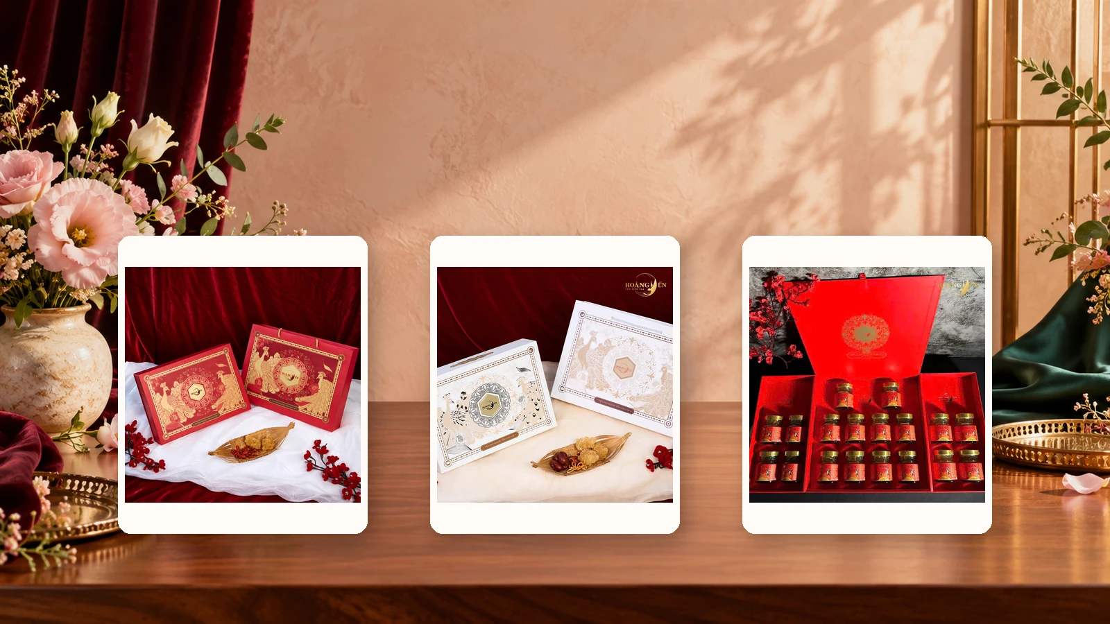 Hộp quà yến 20/10 trang trọng dành tặng sếp nữ