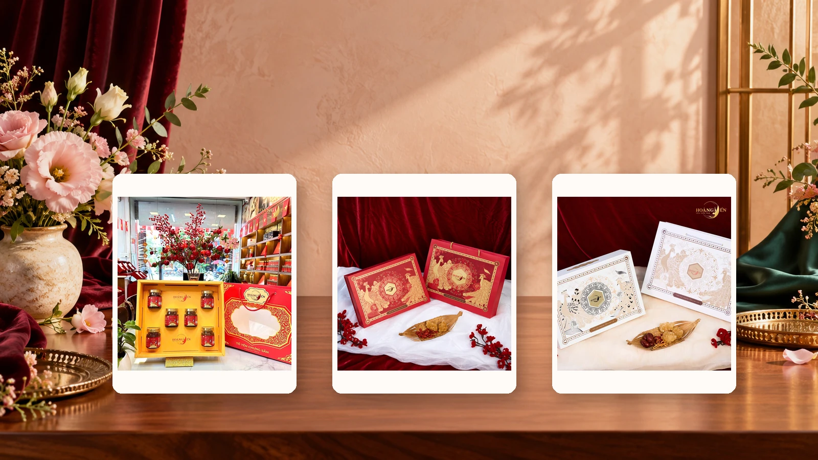 Hộp quà yến 20/10 dành tặng vợ với thiết kế trang nhã