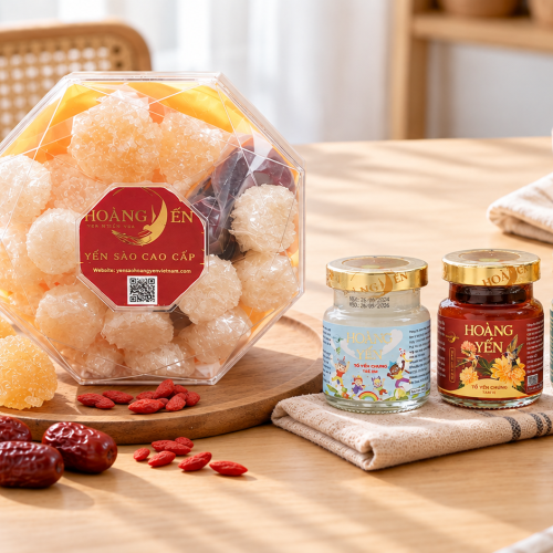 Hoàng Yến Bird’s Nest Breakfast Display